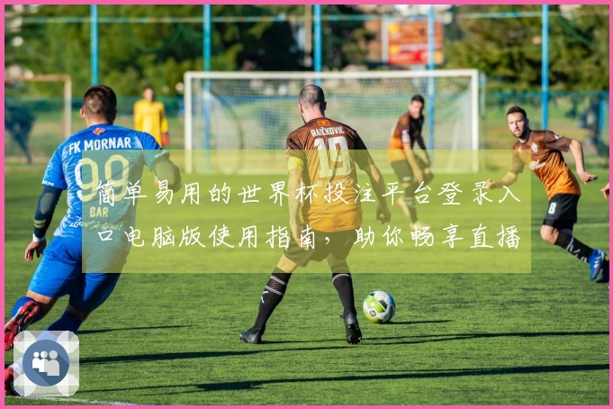 简单易用的世界杯投注平台登录入口电脑版使用指南，助你畅享直播体验